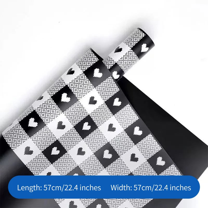 Single-sided Coated Waterproof Flower Packaging Paper for Bouquet Flower Arrangement Packaging