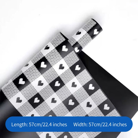 Single-sided Coated Waterproof Flower Packaging Paper for Bouquet Flower Arrangement Packaging