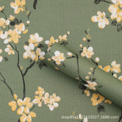 Small Fresh Flower Waterproof Packaging Paper Velvet Cloth Material with Single-sided Coating