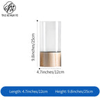 Modern Minimalist Acrylic Vase for Table Decoration Fresh Flower Bouquet Wrapping Floral Supplies-Packaging & Printing Products