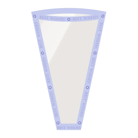 Multi-piece Transparent Waterproof Flower Packaging Bag Virgin Pulp Style with PE Coating for Gift Shop Use