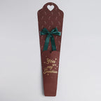 10pcs New Creative Kraft Paper Flower Box for Valentines Day Gifts and Flower Wrapping Packaging