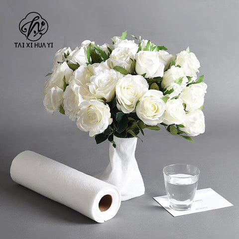 Arrival Moisturizing Cotton Flower Wrapping Paper Water Retaining and Screen Printing Compatible for Florist Accessories