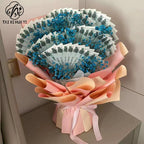 Plastic Flower Arrangement Shell Clip Tool with Transparent Fixed Support Material for Flower Shops Packaging