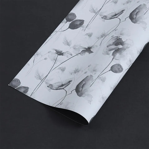 High Quality Waterproof Coated Single Side Flower Wrapping Paper Flower Shop Bouquet Wrapping Paper
