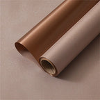 Single-Sided Coated Floral Paper Wrapped Waterproof Pearl Satin Silk Texture and Thickened Silver Glitter Film