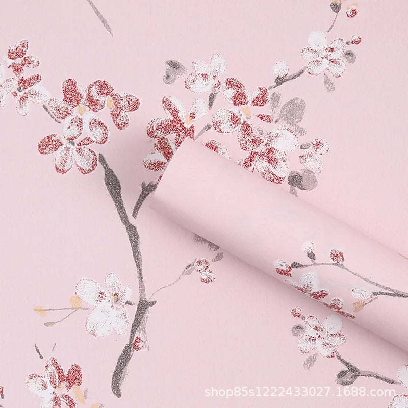 Small Fresh Flower Waterproof Packaging Paper Velvet Cloth Material with Single-sided Coating