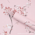 Small Fresh Flower Waterproof Packaging Paper Velvet Cloth Material with Single-sided Coating