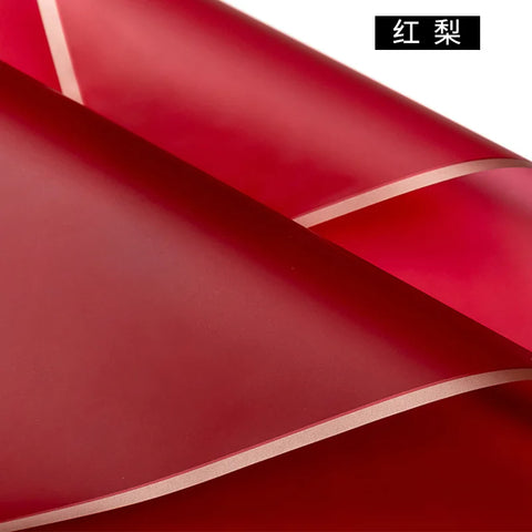 Taixi Brand Gold-edged PE Coated Double-Sided Recyclable Parchment Paper Gravure Compatible Valentine's Day Waterproof Flower