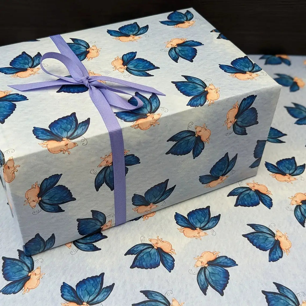 Wholesale Printed Duplex Board Gift Wrapping Paper Roll Waterproof & Eco-Friendly Large Size for Holiday Packaging