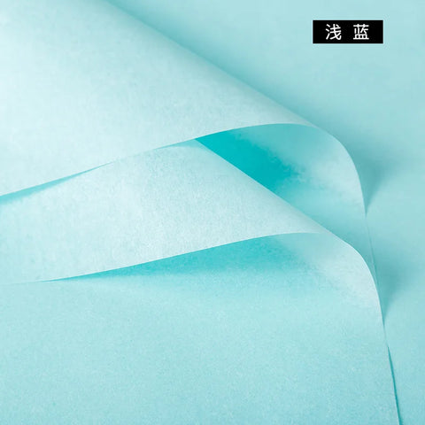 Customized Advanced Ins Snow Pear Flower Wrapping Paper Single Side PE Coated for Village-inner Use