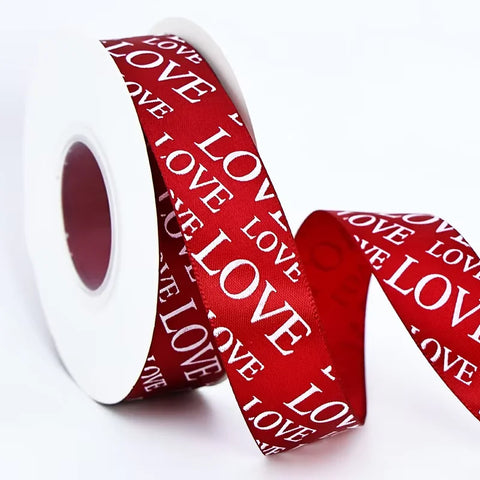 Valentine's Day Christmas Wedding Heart Mesh Glitter Polyester Ribbon Biodegradable Floral Gift Bouquet Wrapping Paper