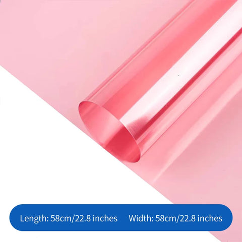 Transparent Color Clear Waterproof OPP Cellophane Paper for Flower & Gift Wrapping Florist Bouquet Supplies