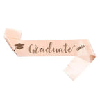 European and American fashion graduation shoulder strap IGRADUATED etiquette belt ribbon graduation party clothing shoulder strap decoration