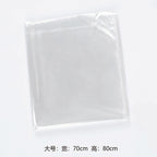 High transparency bouquet dust bag transparent bouquet bag rainproof windproof glass paper bag send flowers flower packaging wholesale