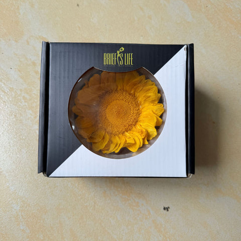 Eternal Sunflower Eternal Flower Sunflower Flower Head Material Keep Flower Sunflower Flower Head Spot Wholesale