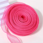 Pure edge fishtail yarn 40 yards flower packaging materials baking packaging decorative bow straps large roll floral materials