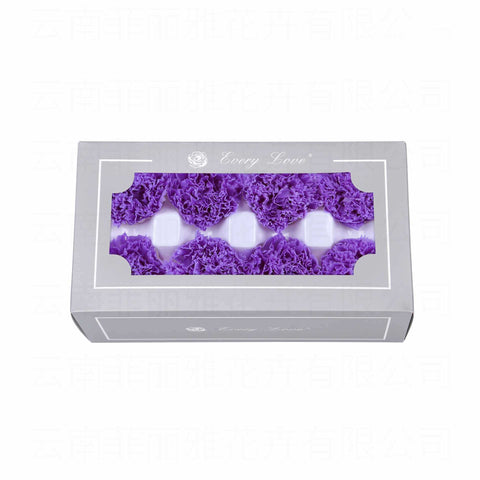 Eternal Flower 4-5cm A Grade Carnation Flower Head DIY Material 8 Packs Yunnan Wholesale Eternal Carnation Flower Head