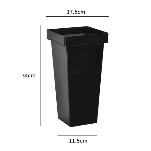 Wake flower bucket flower shop special Hong Kong-style square flower bucket wholesale stall household dried flowers flower growing bucket Wake flower bucket
