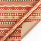Amazon, new Christmas gift wrapping paper, retro yellow kraft paper gift box packaging DIY paper wholesale
