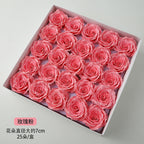 New Manta Rose Soap Flower Seven Layer Roll Core Wave Lace Simulation Flower DIY Flower Shop Packaging Materials