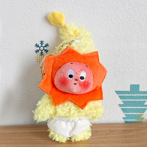 Popular star people pendant plush toy small doll schoolbag pendant couple gift doll plush batch