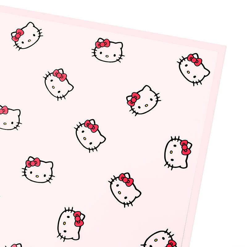 Cartoon magic edge bow cat cat head cat kt matte translucent paper bouquet wrapping paper waterproof floral packaging