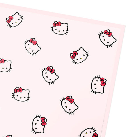 Cartoon magic edge bow cat cat head cat kt matte translucent paper bouquet wrapping paper waterproof floral packaging