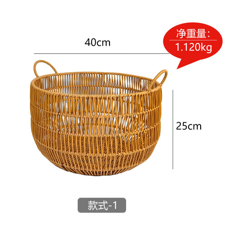 Round laundry bucket Bedroom laundry basket Living room Toy sundries storage basket Bath towel basket Hotel towel basket