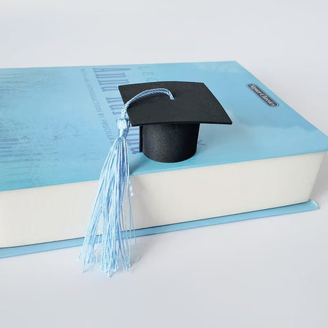 Graduation Season Students Mini Doctor Hat Cake Decorative Ornament Bachelor's Uniform High School Entrance Examination Graduation Ceremony Tassel Hat