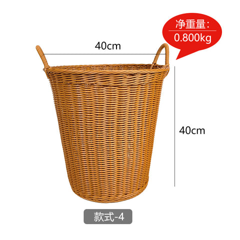 Round laundry bucket Bedroom laundry basket Living room Toy sundries storage basket Bath towel basket Hotel towel basket