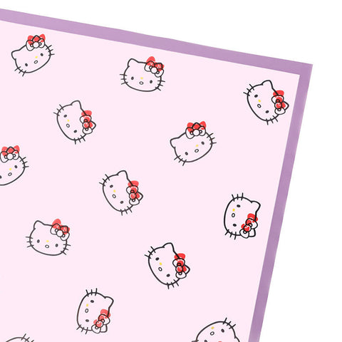 Cartoon magic edge bow cat cat head cat kt matte translucent paper bouquet wrapping paper waterproof floral packaging
