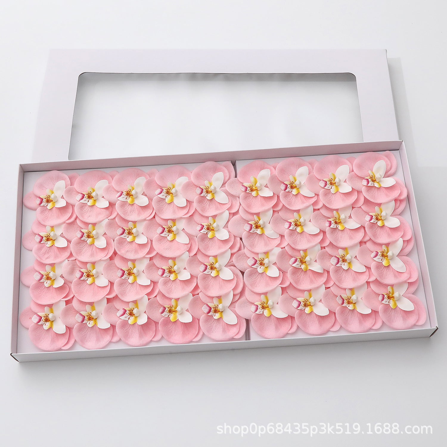 New Phalaenopsis Christmas Soap Flower Orchid Soap Flower Gift Box Bouquet Making Decoration Flower Shop Spot