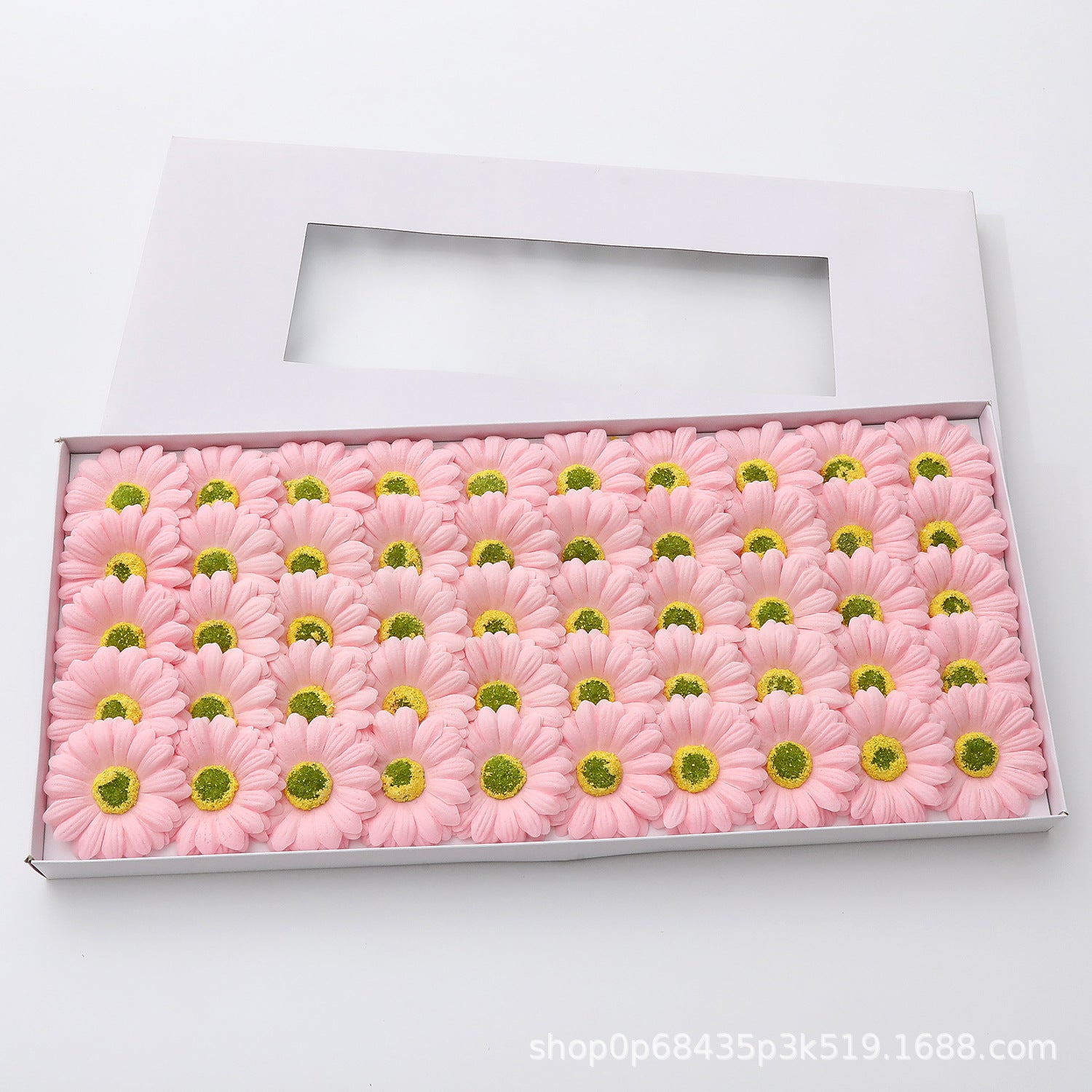 Christmas big daisy soap flower head daylight chrysanthemum bouquet gift box decoration simulation DIY material flower material wholesale