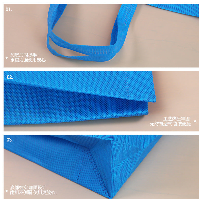 Customized Logo Recyclable Non-woven Boxes Eco-friendly Travel Packaging with Offset Printing
