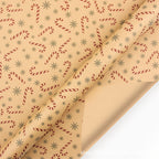 Amazon, new Christmas gift wrapping paper, retro yellow kraft paper gift box packaging DIY paper wholesale