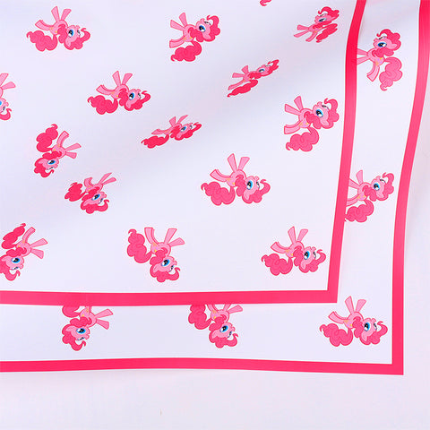 Cross-border hot-selling cartoon pony Baoli Ouya paper thickened waterproof flower flower paper pony head flower packaging material