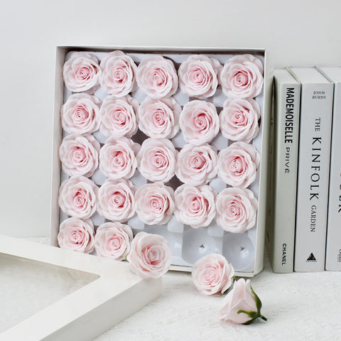 Taixi wholesale seven-layer awakening soap flower rose head simulation immortal flower rose handmade DIY bouquet material