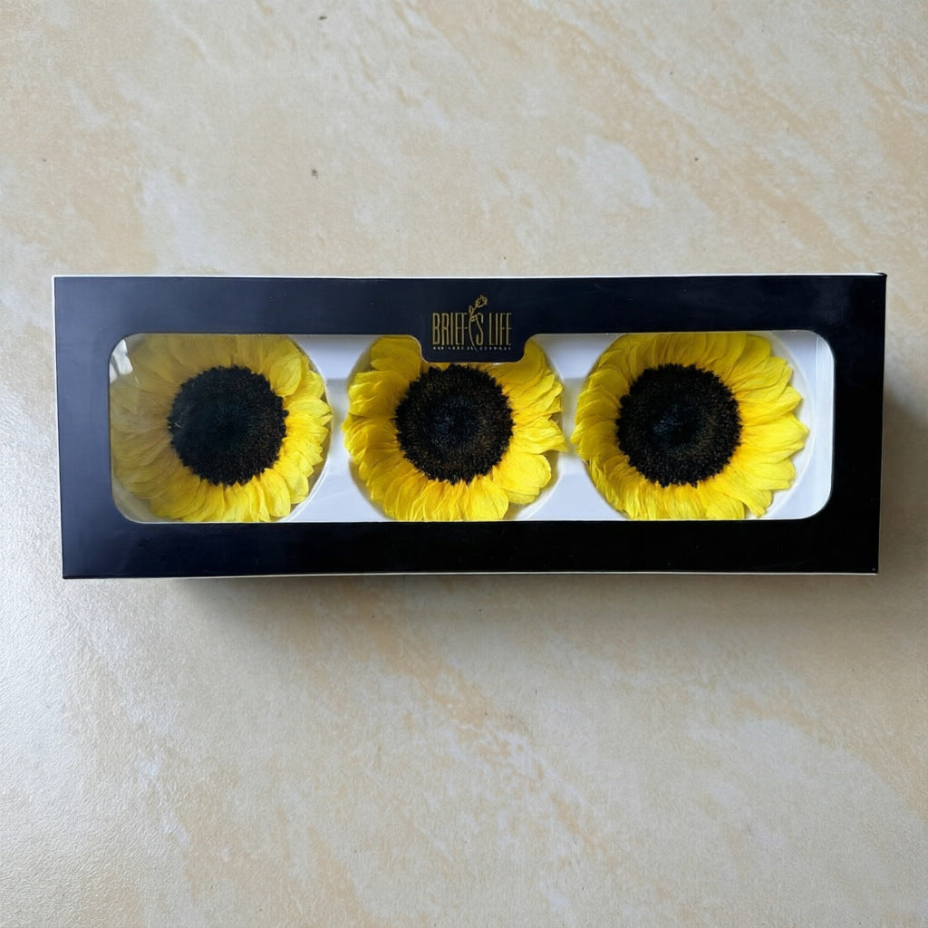 Eternal Sunflower Eternal Flower Sunflower Flower Head Material Keep Flower Sunflower Flower Head Spot Wholesale