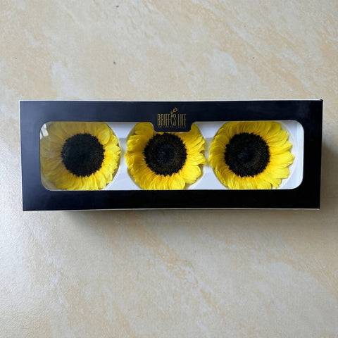 Eternal Sunflower Eternal Flower Sunflower Flower Head Material Keep Flower Sunflower Flower Head Spot Wholesale