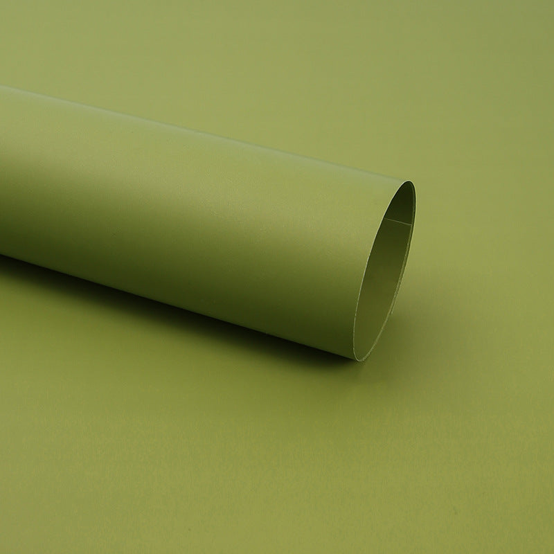 9 silk waterproof thickened flower wrapping paper matte solid color Ouya paper encounter series flower shop wrapping paper