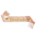European and American fashion graduation shoulder strap IGRADUATED etiquette belt ribbon graduation party clothing shoulder strap decoration