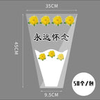 [Qingming Multi-bag] Flower Multi-bag, Qingming Festival Double Ninth Festival Chrysanthemum Packaging Bag Factory Direct Floral Packaging