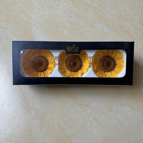 Eternal Sunflower Eternal Flower Sunflower Flower Head Material Keep Flower Sunflower Flower Head Spot Wholesale