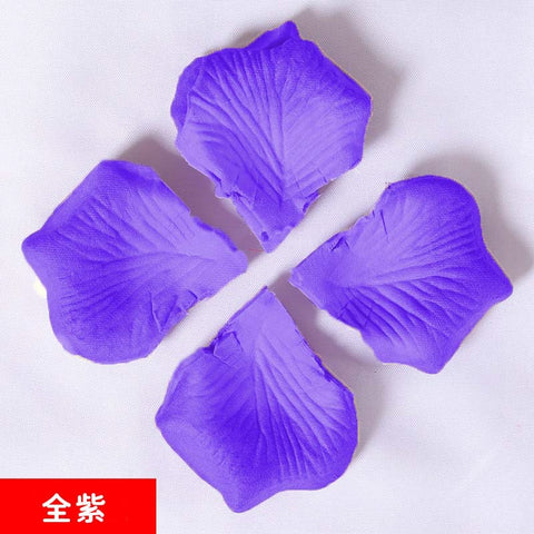 Wholesale wedding scene hand-thrown flower non-woven fabric simulated petals wedding room wedding bed decoration petals 120 pieces/bag