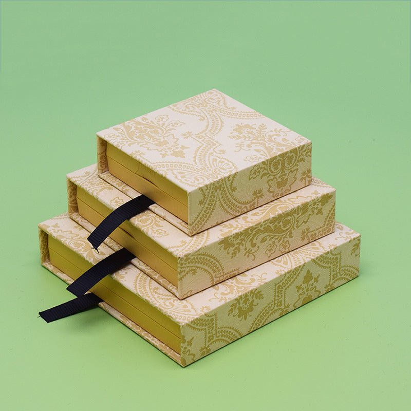 Customized Eco-friendly Portable Reusable Handmade Paperboard Jewelry Drawer Packaging Gift Box