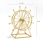 Internet celebrity smooth sailing handmade DIY sailing ferris wheel model rich flower housewarming gift floral tabletop ornament