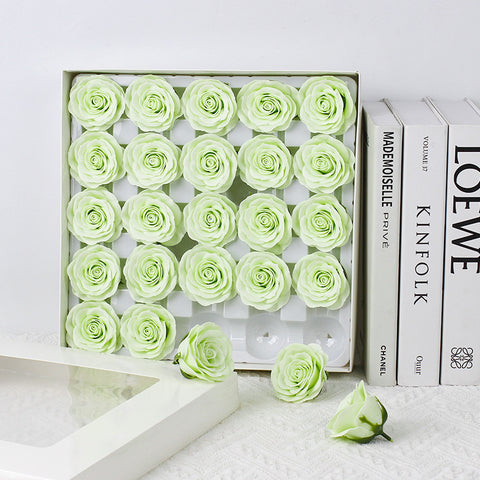 Taixi wholesale seven-layer awakening soap flower rose head simulation immortal flower rose handmade DIY bouquet material