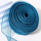 Pure edge fishtail yarn 40 yards flower packaging materials baking packaging decorative bow straps large roll floral materials