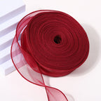 Pure edge fishtail yarn 40 yards flower packaging materials baking packaging decorative bow straps large roll floral materials